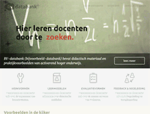 Tablet Screenshot of bvdatabank.be